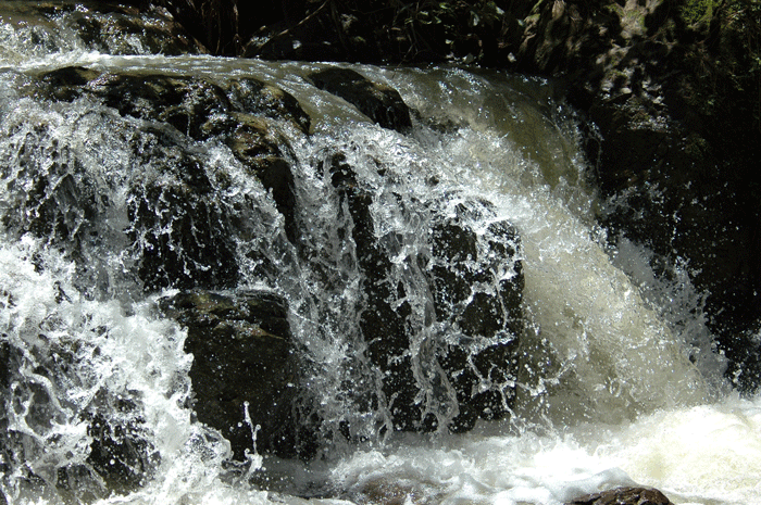 Cascada congelada