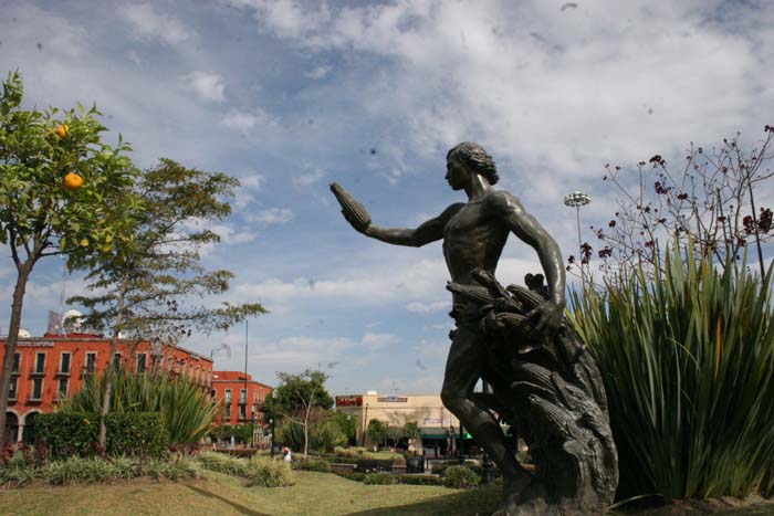 Estatua de maiz
